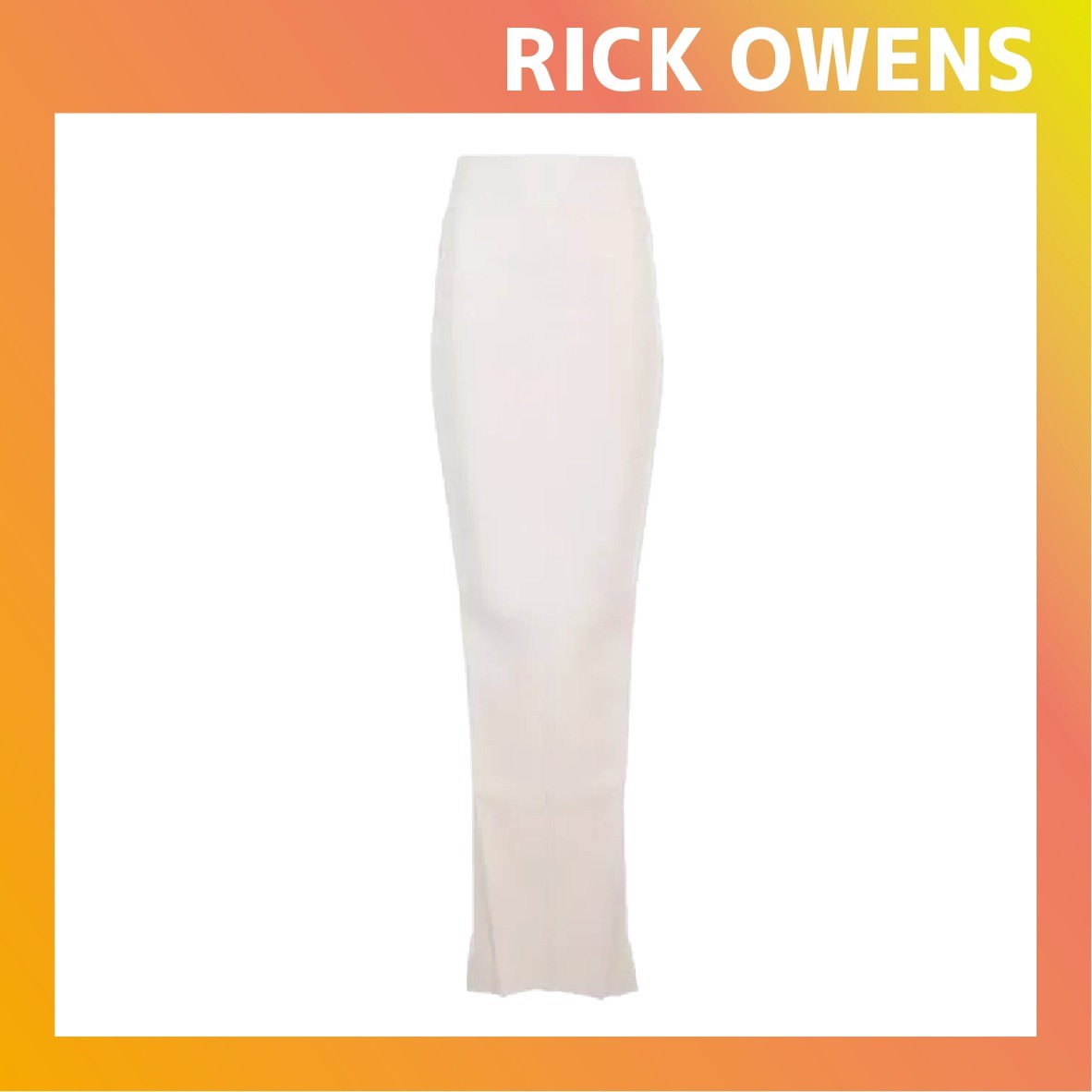 【RICK OWENS】ビスコース ニットスカート