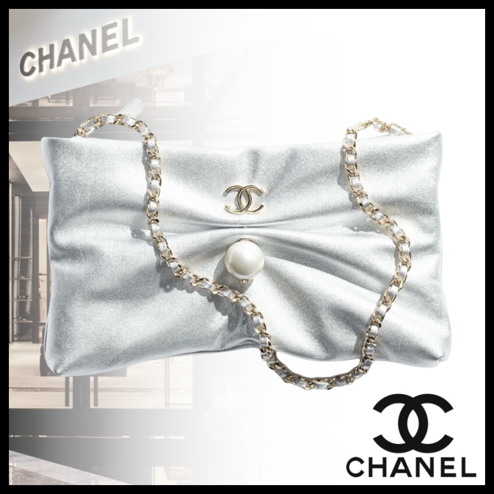 【上品♪】CHANEL チェーン クラッチ バッグ