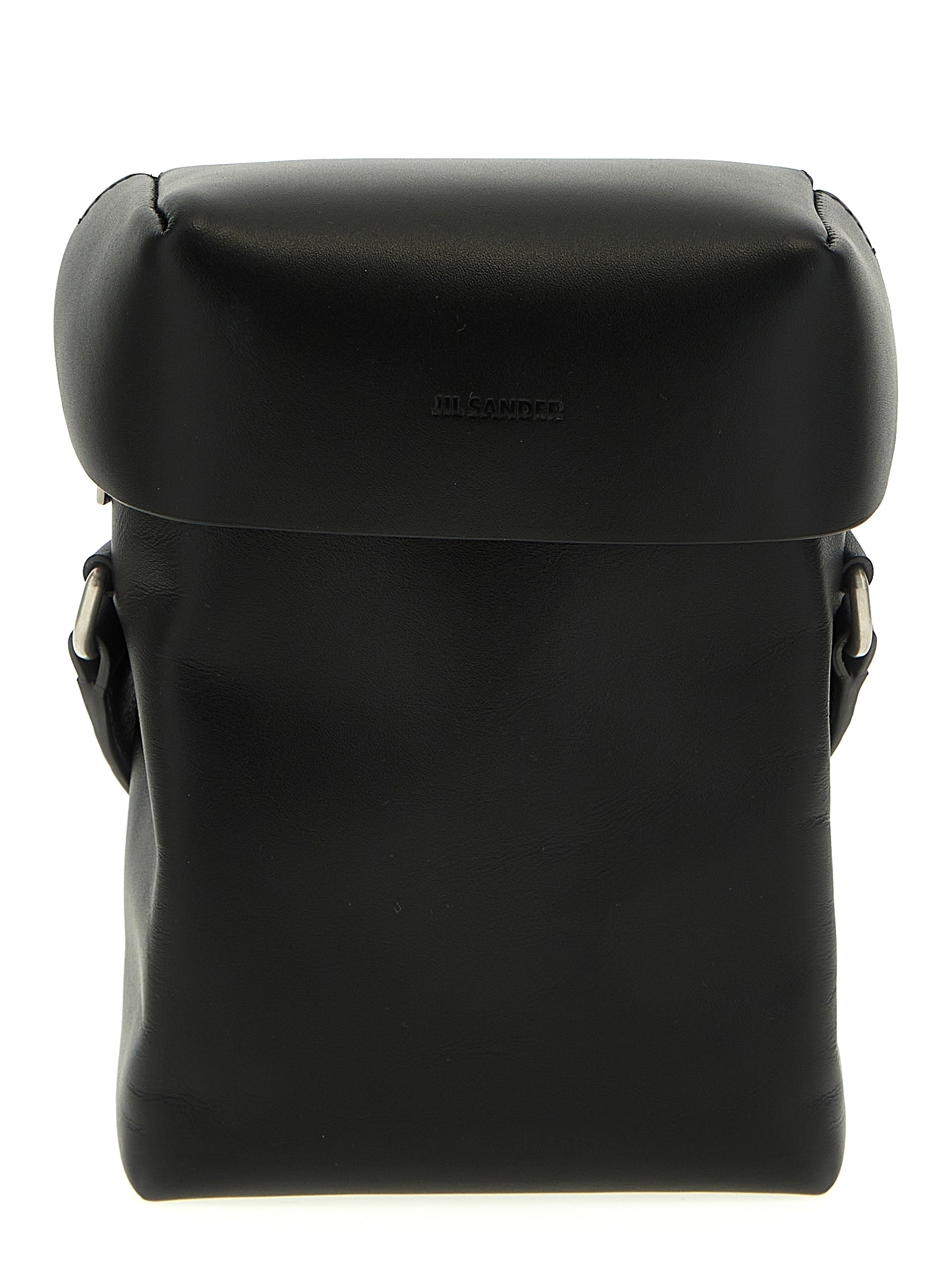 ショルダーバッグ JIL SANDER 'Lid' small crossbody bag Black