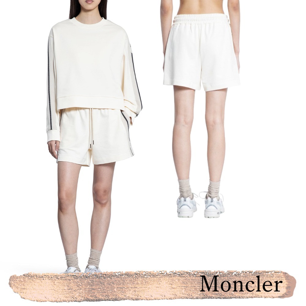 Moncler☆関税込☆コットン ドローストリング ショートパンツ