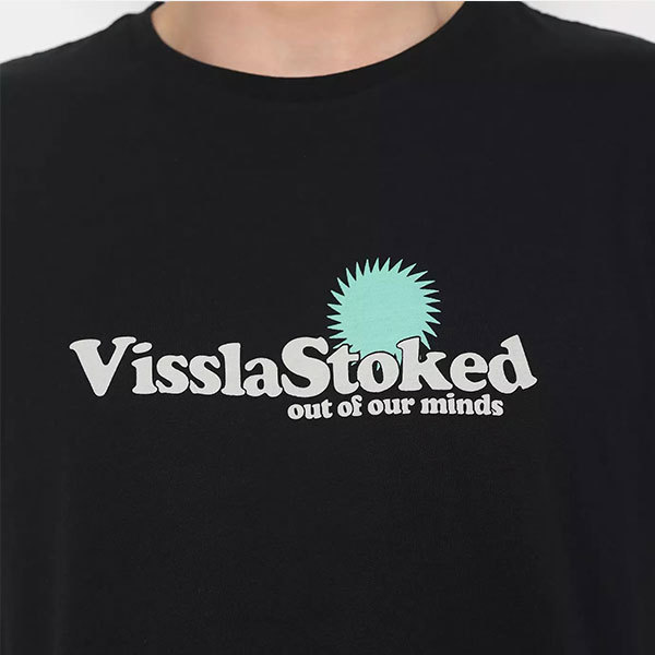 VISSLA☆LOONY ORGANIC TEE プリント コットン 半袖 Tシャツ VISSLA☆LOONY ORGANIC TEE プリント コットン 半袖 Tシャツ