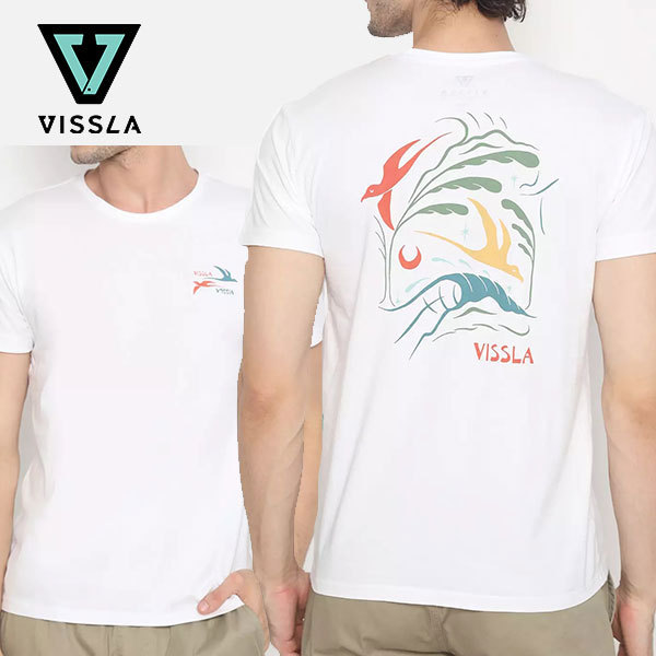 VISSLA☆MIROSHITO SWELL SEEKERS ORGANIC TEE 半袖 Tシャツ