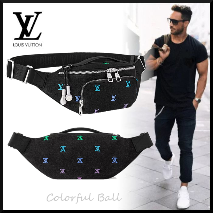 【お洒落メンズへ】Louis Vuitton ラッシュ バムバッグ