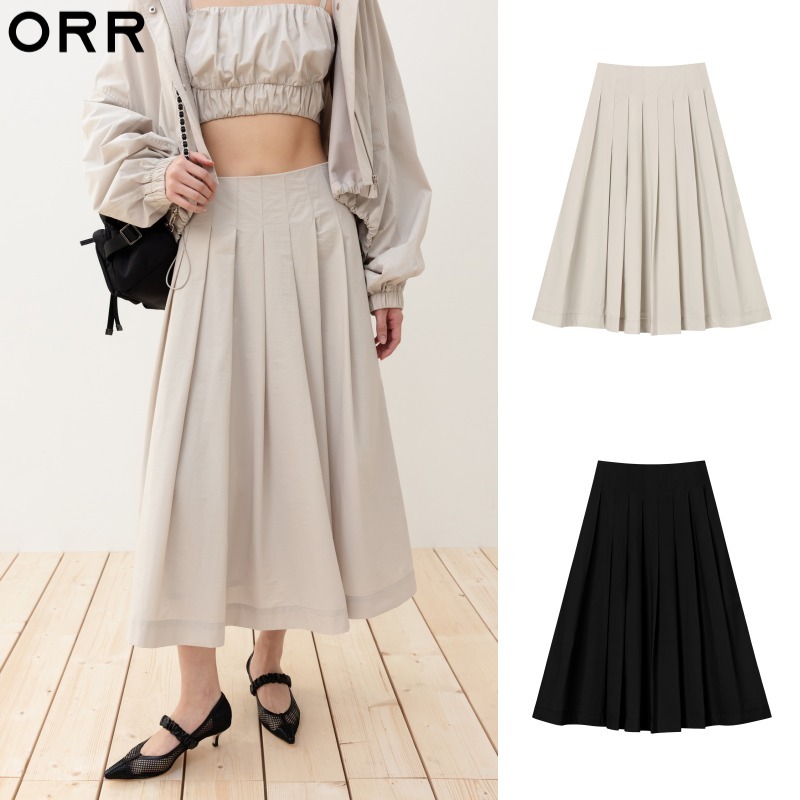 スカート ORR Pleated Full Skirt