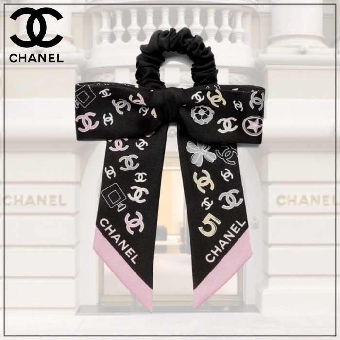 可愛いモチーフが集まった♡【CHANEL】25P リボン シュシュ