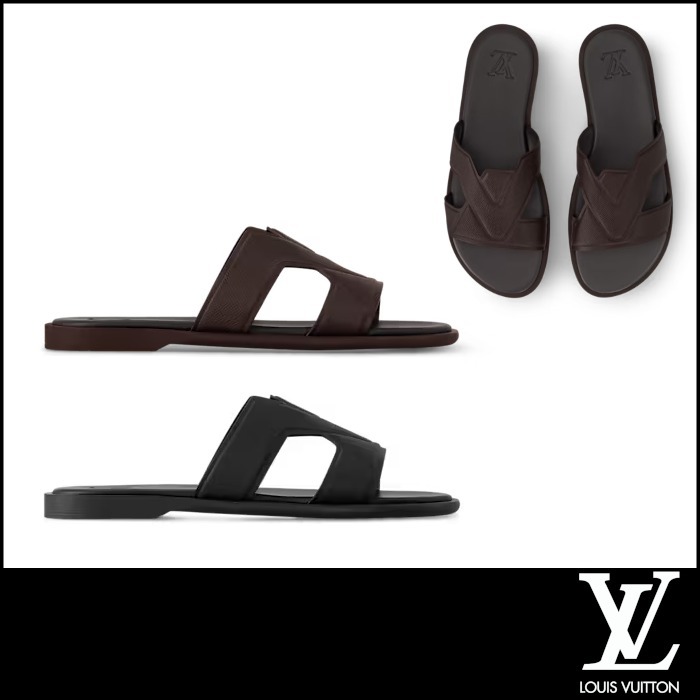 【ルイヴィトン】 LV オアシス ミュール シンプルな存在感
