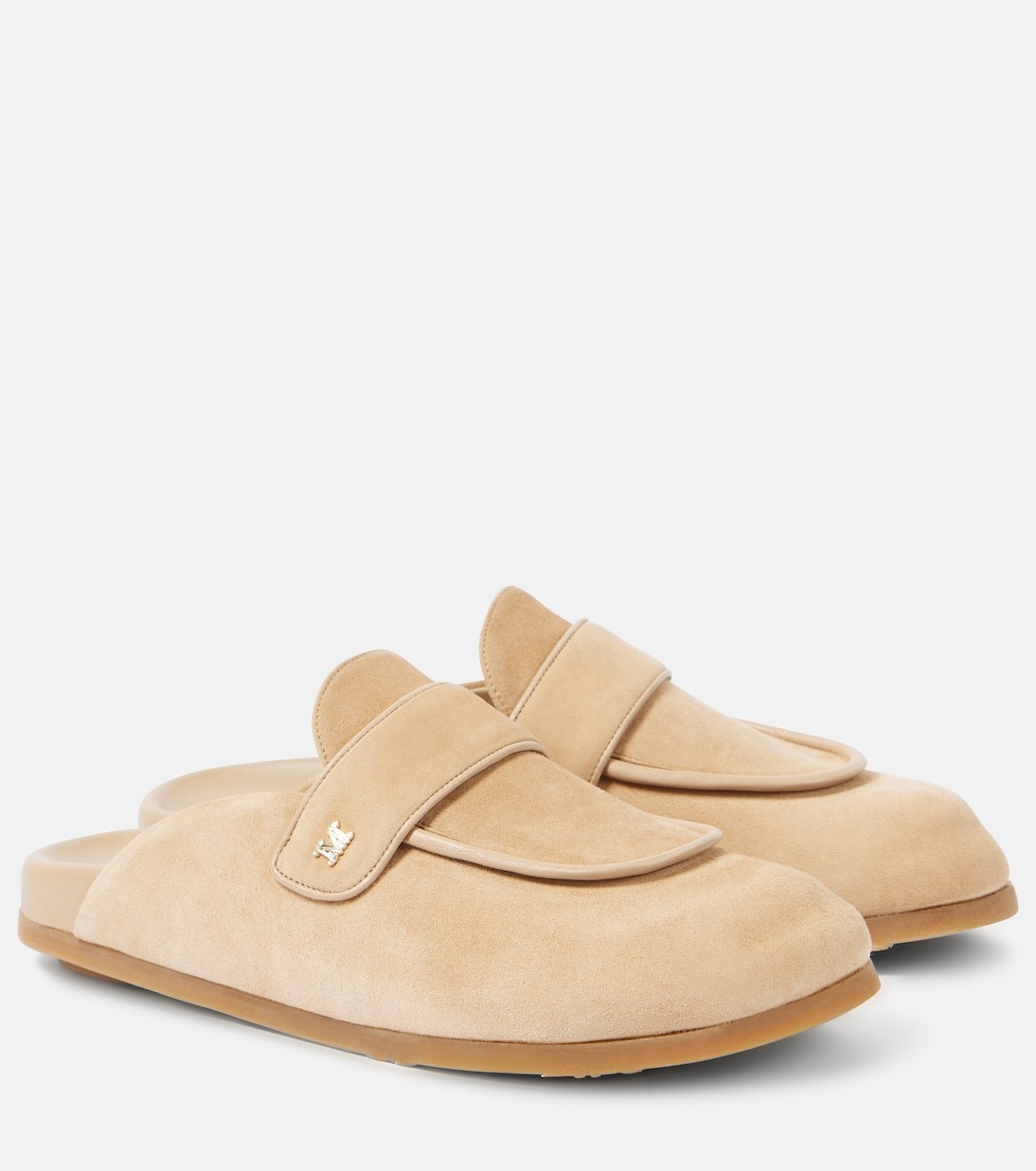 【Max Mara】 Manlyスエードミュール