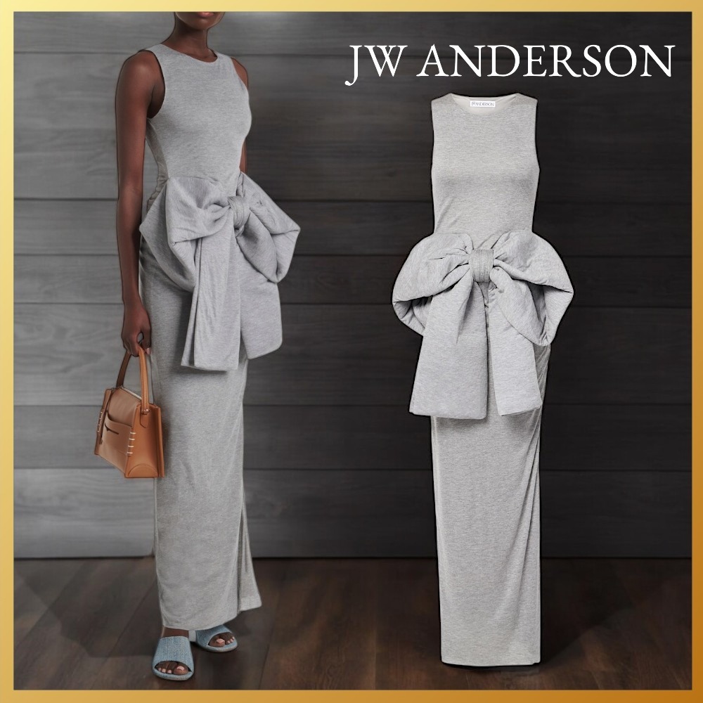 【JW ANDERSON】関税・送料込☆ リボンディテール マキシドレス