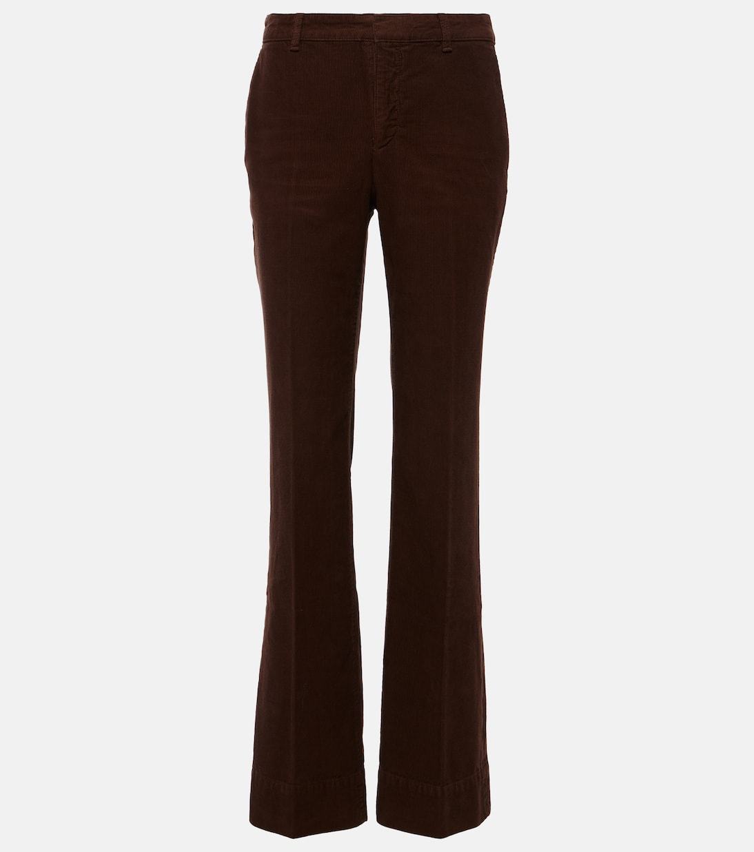 【Saint Laurent】ローライズコットンコーデュロイ bootcutパン
