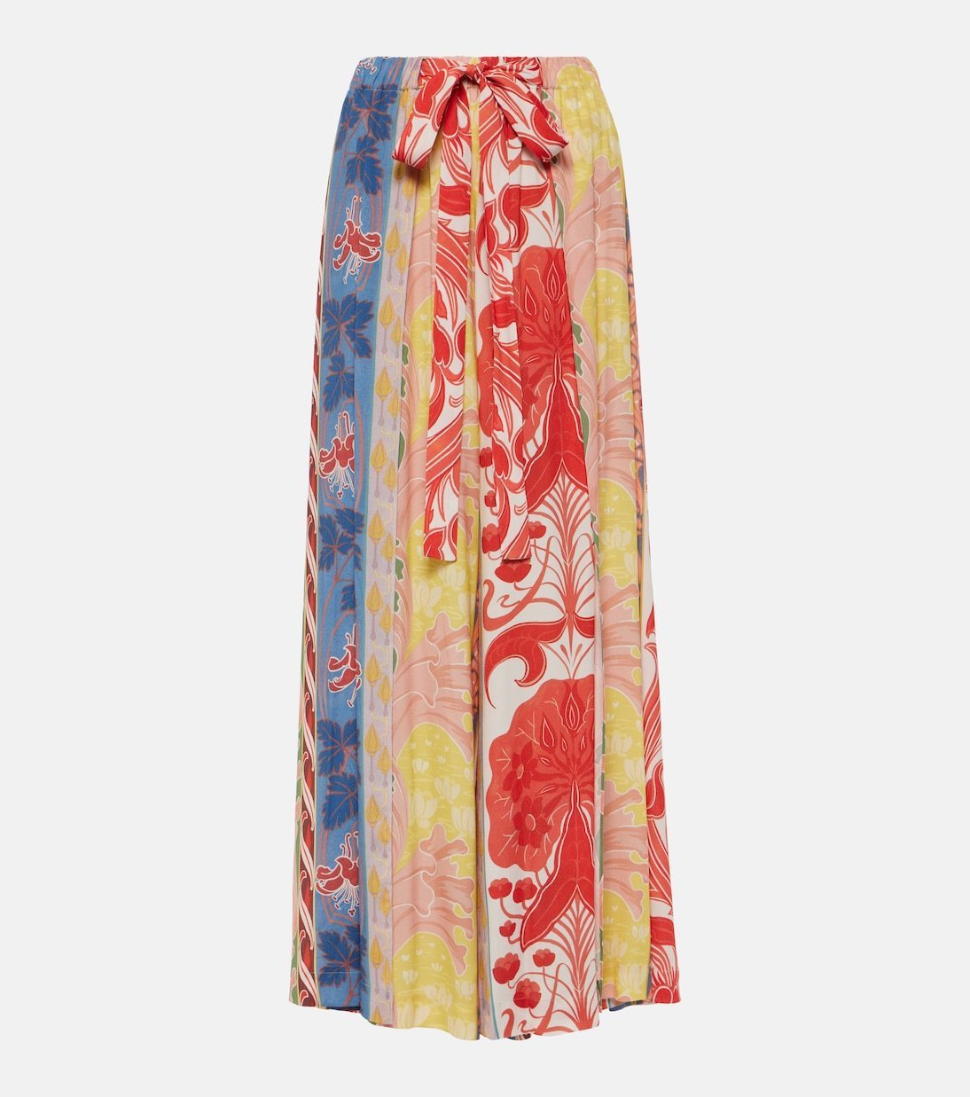 【Etro】プリントワイドレッグパンツ