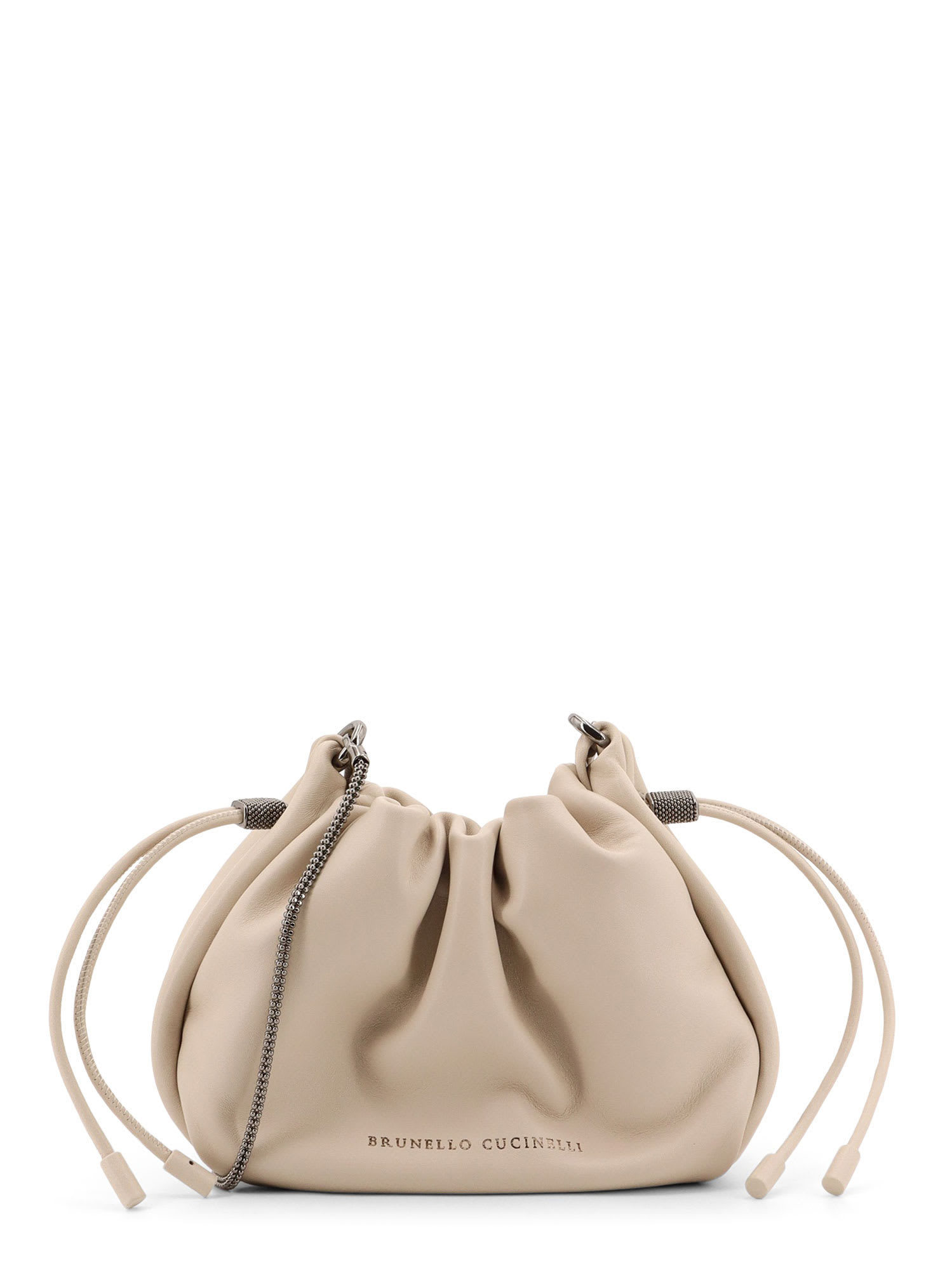 【送料&関税込】Brunello Cucinelli Bucket Mellow Shoulder Ba