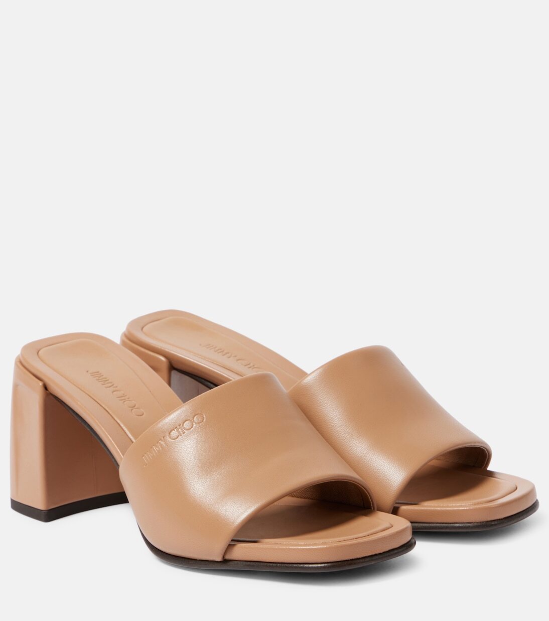 【Jimmy Choo】 Lena 70レザーミュール