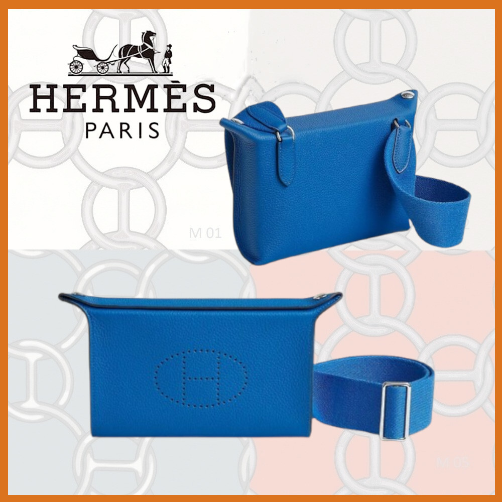 【ちょっとしたお出かけに最適☆】HERMES Videpoches バッグ