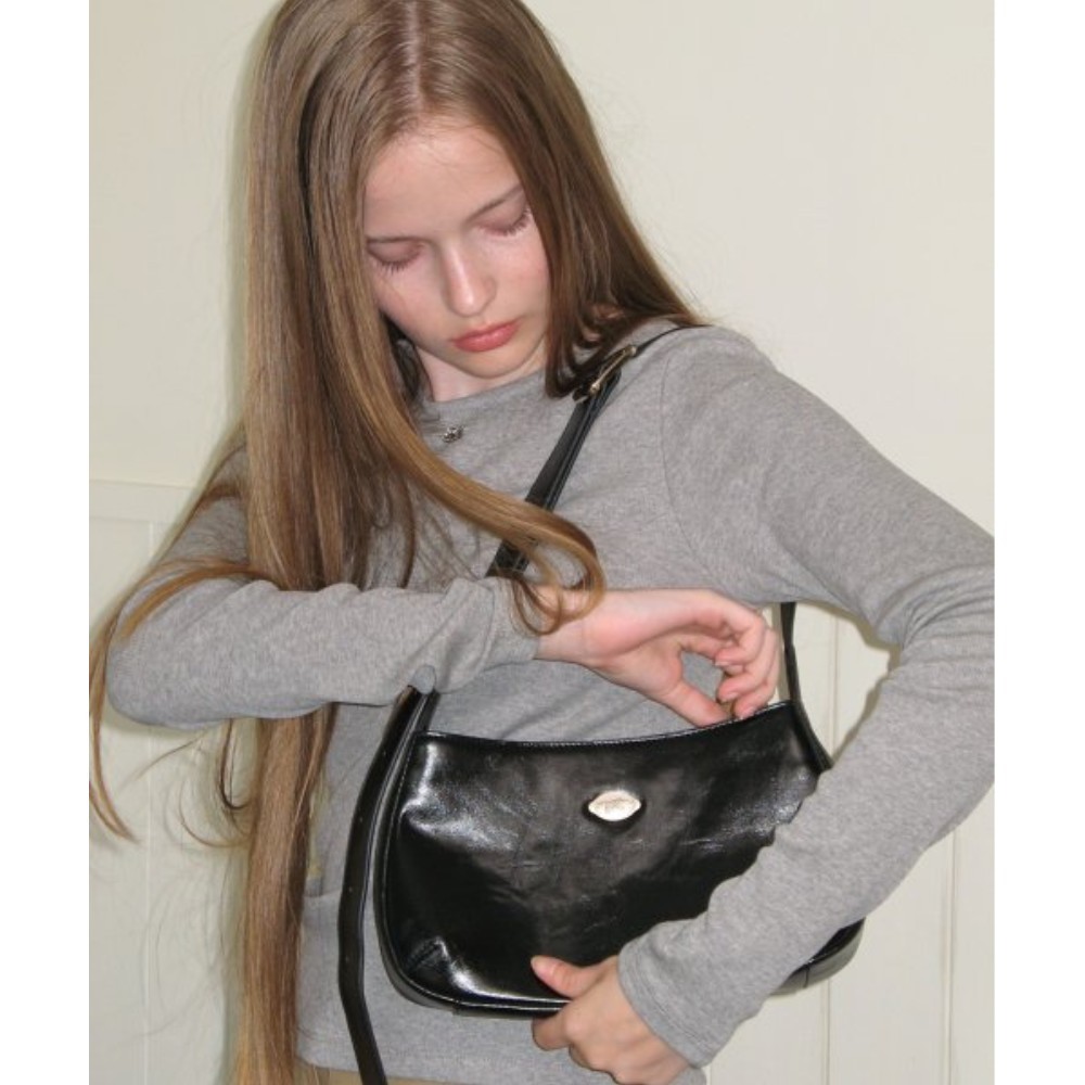 ★SOMEWHERE BUTTER.★ fle twoway bag black B23BA013050AF