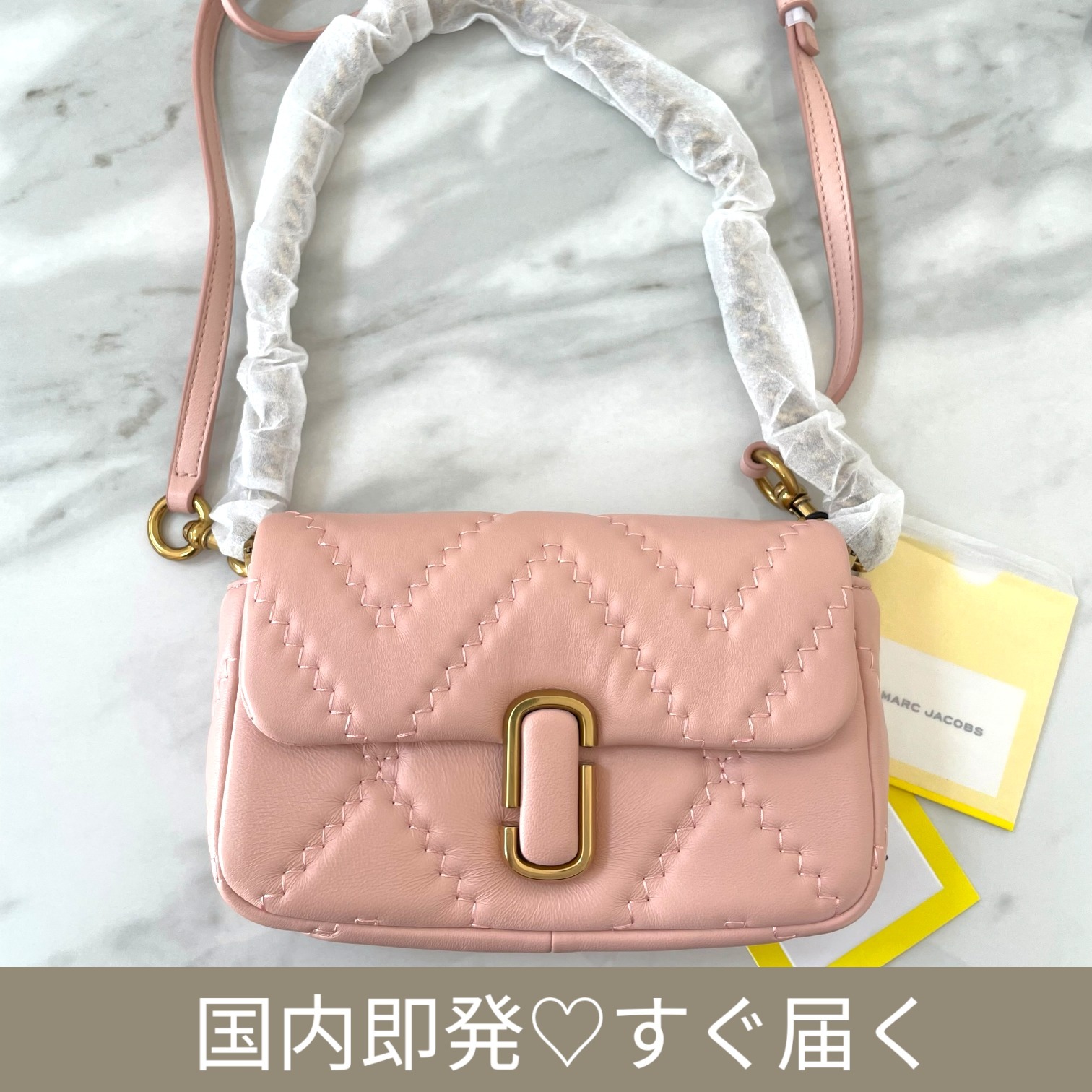マークジェイコブス  The Mini キルティング ショルダーバッグ
