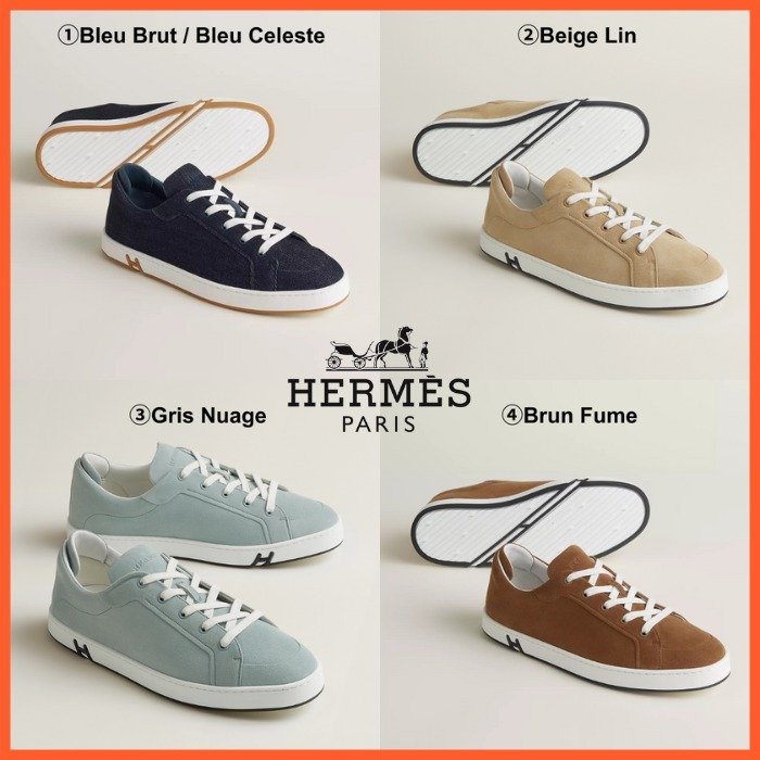 【洗練されたデザイン】HERMES ≪キッド≫ 上品 スニーカー