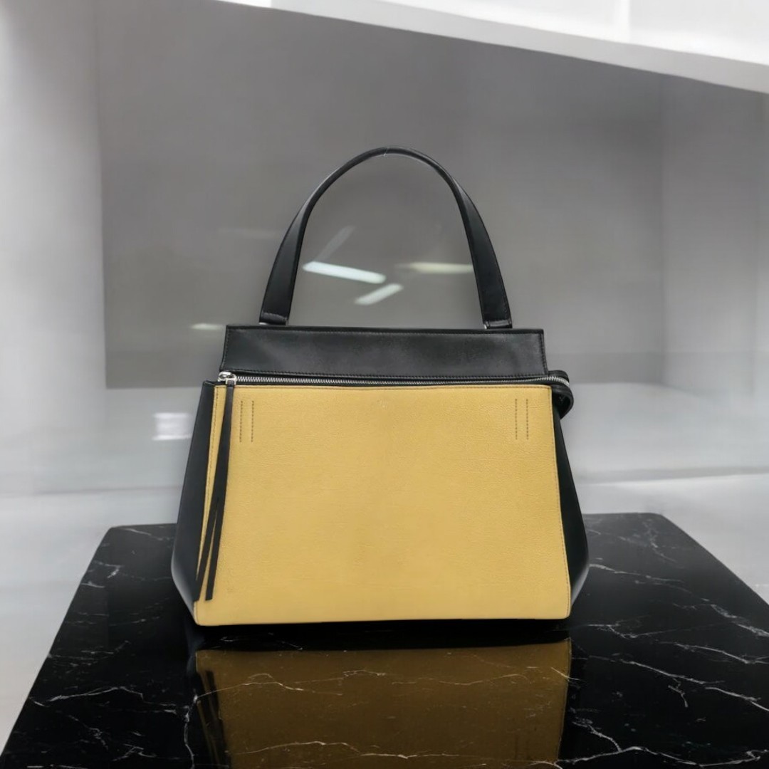 VINTAGE●CELINE●セリーヌ エッジショルダーバッグ