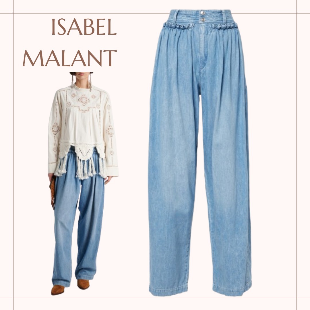 Isabel Marant 【新作☆】イナヤハイライズワイドレッグジーンズ
