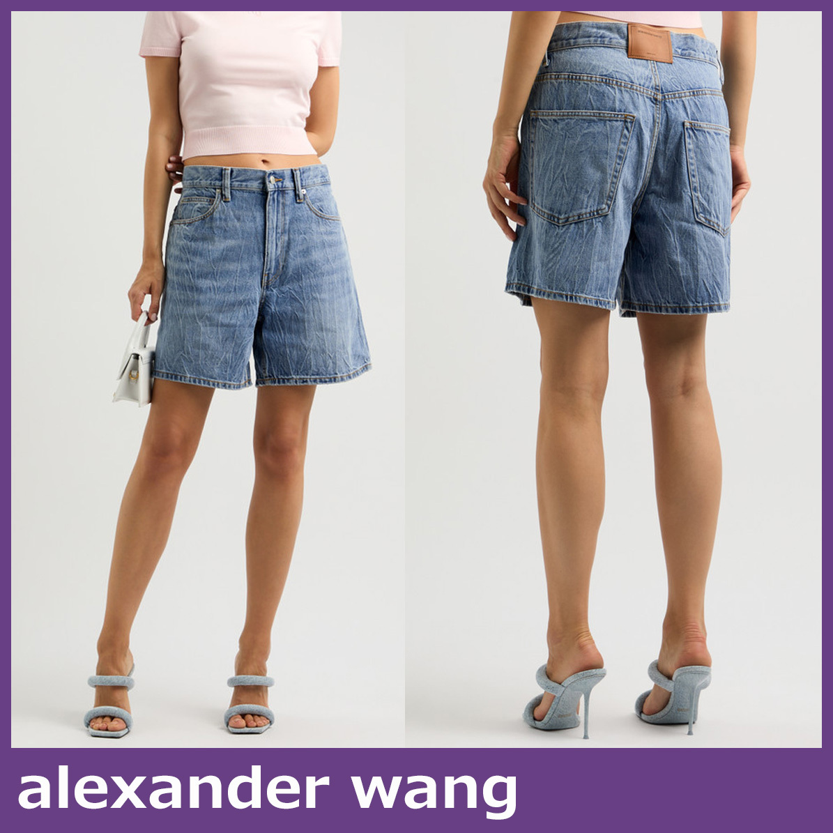Alexander Wang☆Denim shorts デニム ショートパンツ【UK発】