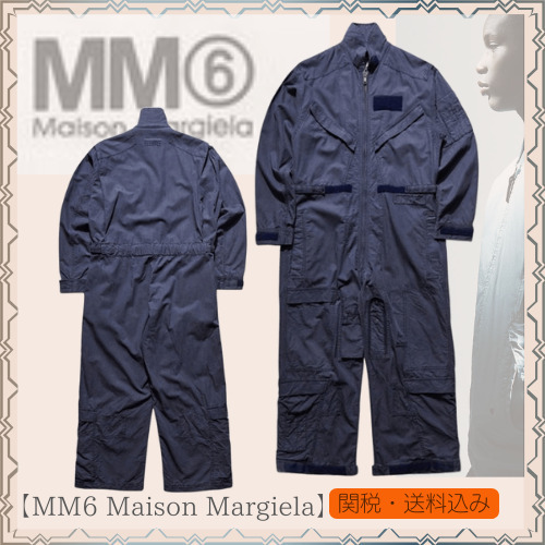 【MM6 Maison Margiela】ジャンプスーツ ブルー