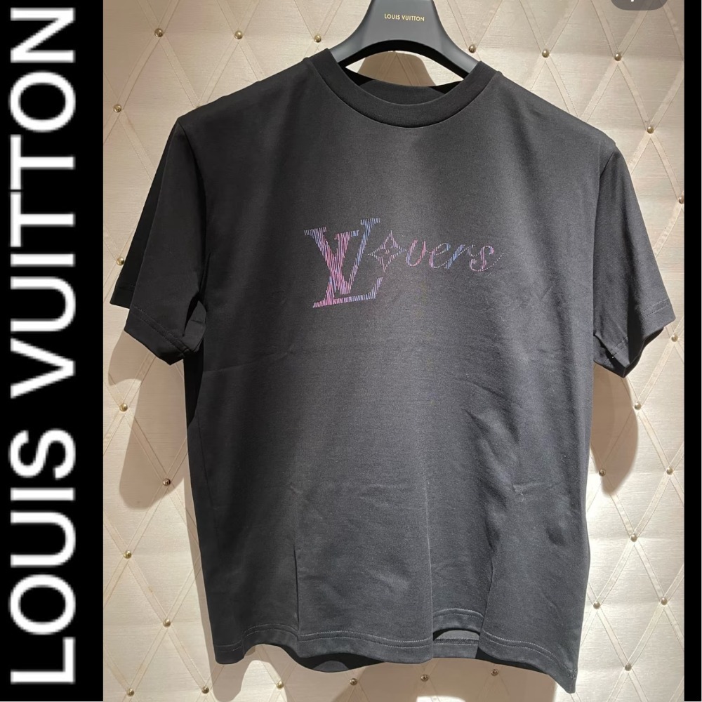 【25SS/お洒落なロゴ★】Louis Vuitton Tシャツ