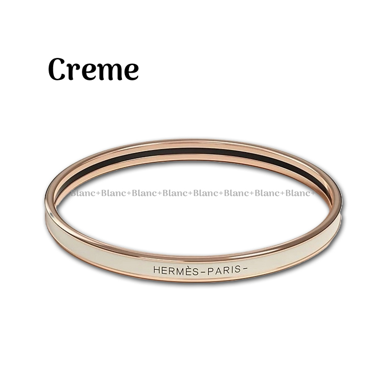 カラバリ豊富♪【HERMES】エナメルブレスレット 《ユニ》