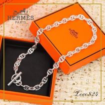 【名品♪】エルメス HERMES シェーヌダンクルネックレス MM