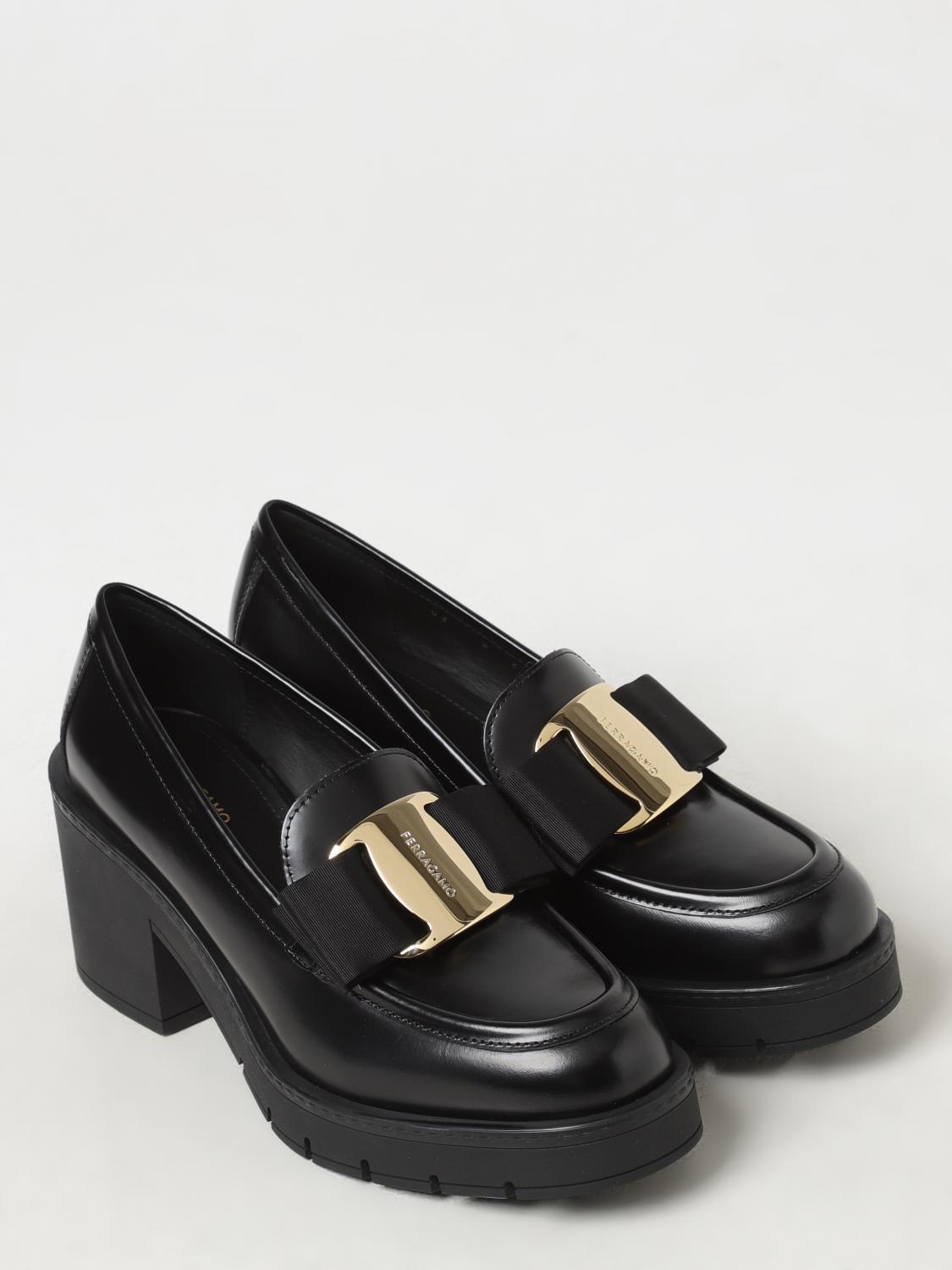 関税・送料込 Ferragamo フェラガモ ヴァラリボン モカシン