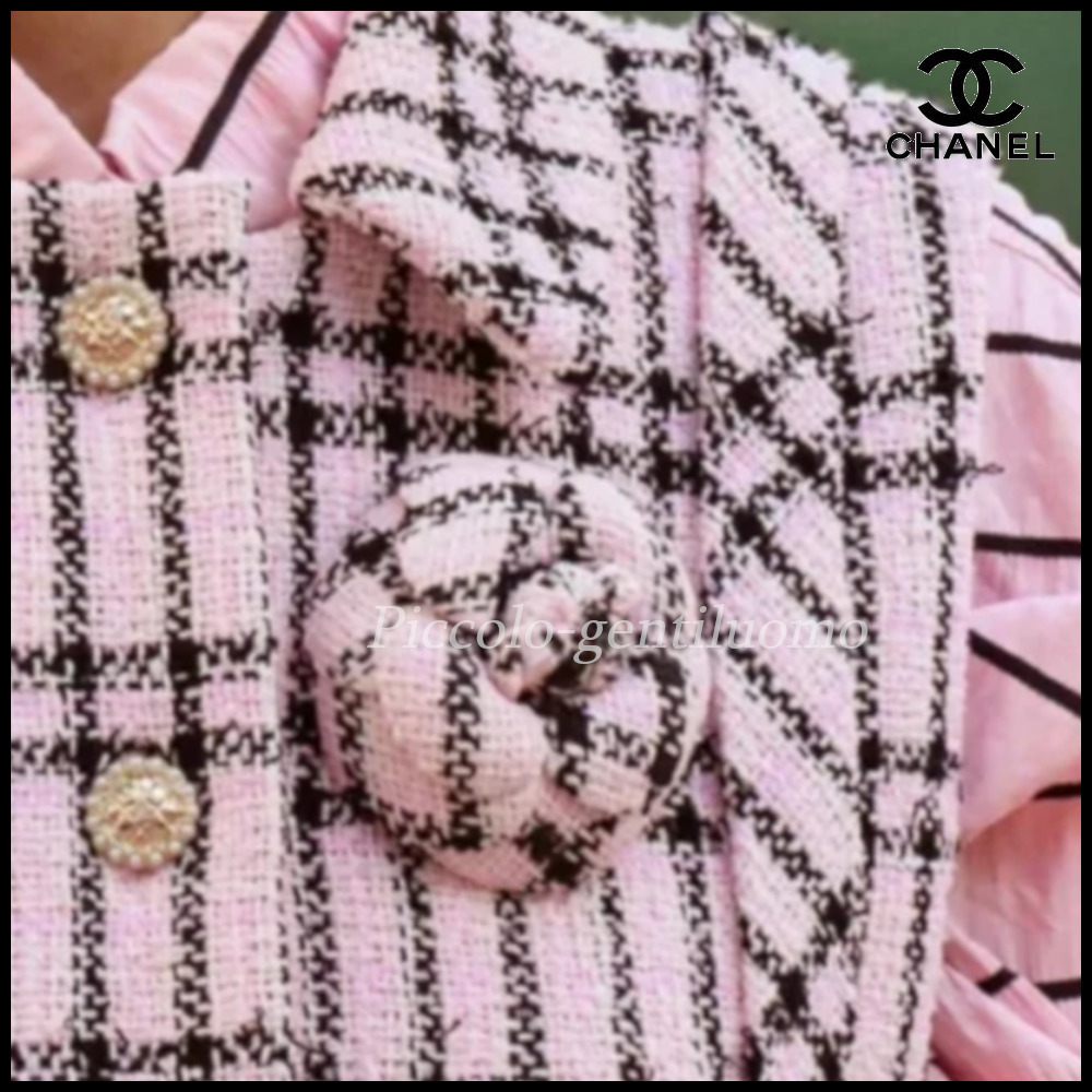 【胸元に可憐さをプラス♪】CHANEL カメリア モチーフ ブローチ