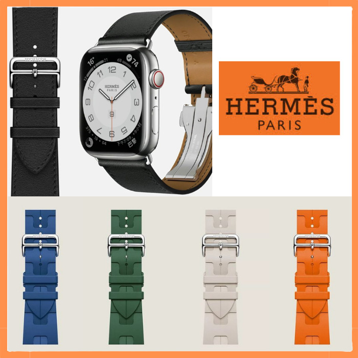 【手元から華やかに】HERMES 腕時計用ベルト
