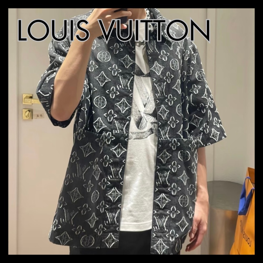 【オシャレ♪】ルイヴィトン 半袖シャツ ショートスリーブ