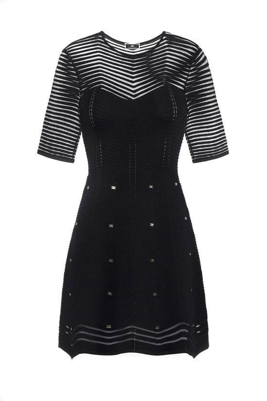 ワンピース ELISABETTA FRANCHI Women Dresses AM03B46E2110 BLACK