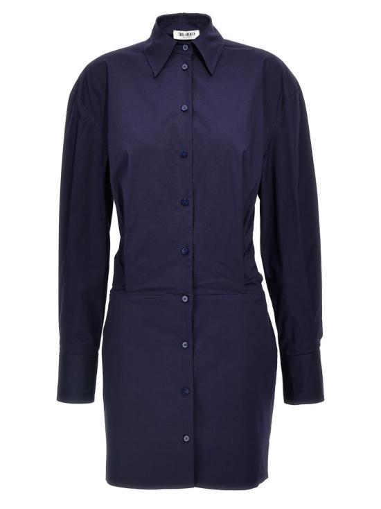 ワンピース THE ATTICO Women Mid Skirts 250WCA00093184 BLUE