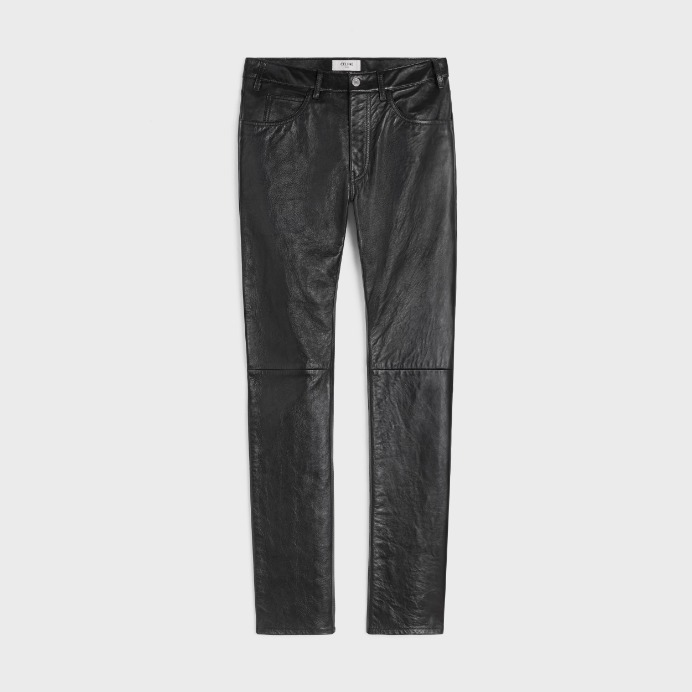【日本入手困難】LOU JEANS IN SOFT LAMBSKIN デニム・ジーパン