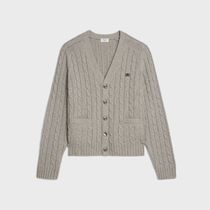 【日本入手困難】TRIOMPHE CARDIGAN IN CABLE-KNIT CASHMERE