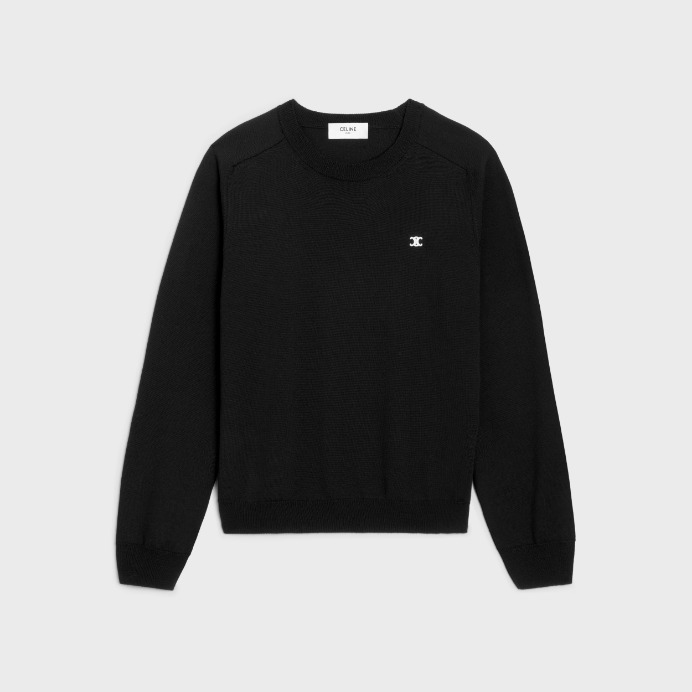 【日本入手困難】TRIOMPHE CREW NECK SWEATER IN WOOL