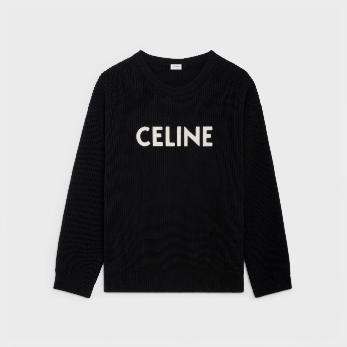【日本入手困難】CELINE OVERSIZED SWEATER IN RIBBED WOOL