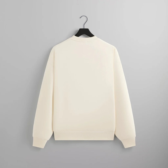 高品質コットンフリース《KITH NYC》セリフネルソンクルーネック