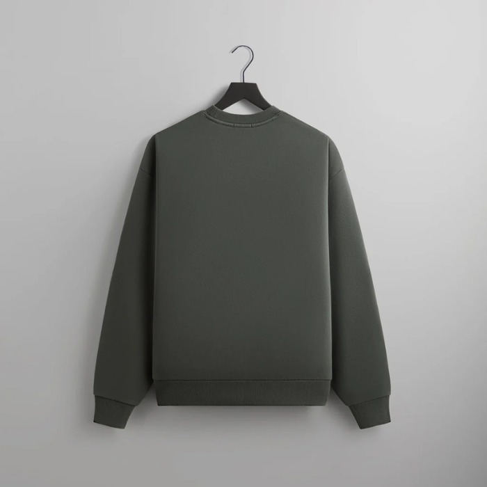 高品質コットンフリース《KITH NYC》セリフネルソンクルーネック