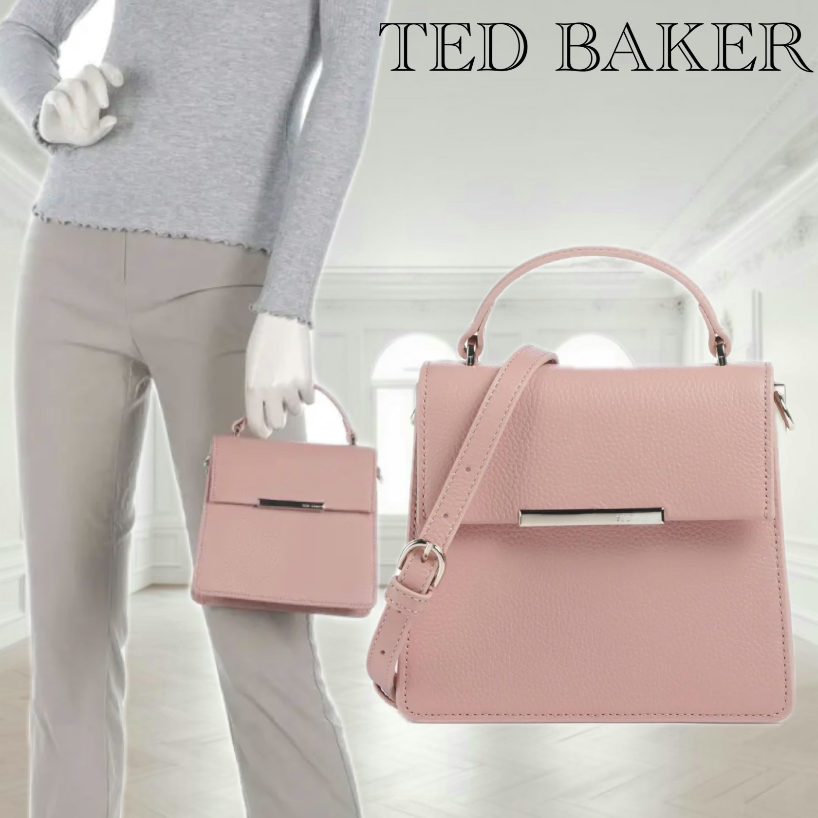 Ted Baker Roselli レザー 2way ショルダー