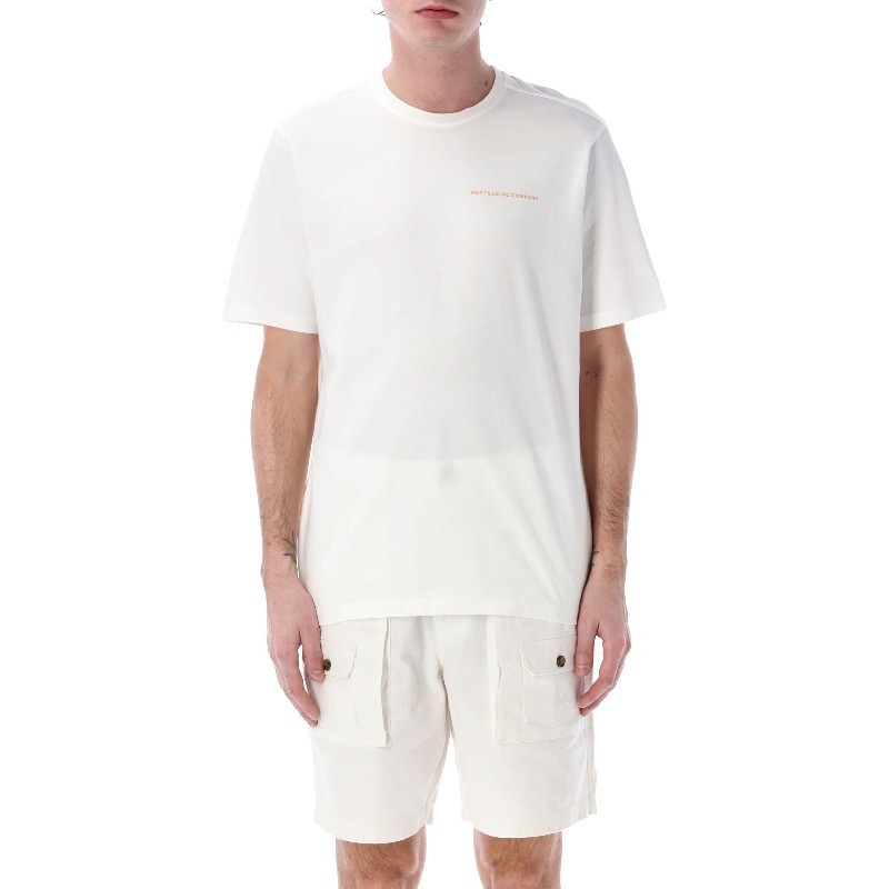 Tシャツ・カットソー Pop Trading Company SS25 LOGO TEE (POPSS2502014 WHITE)