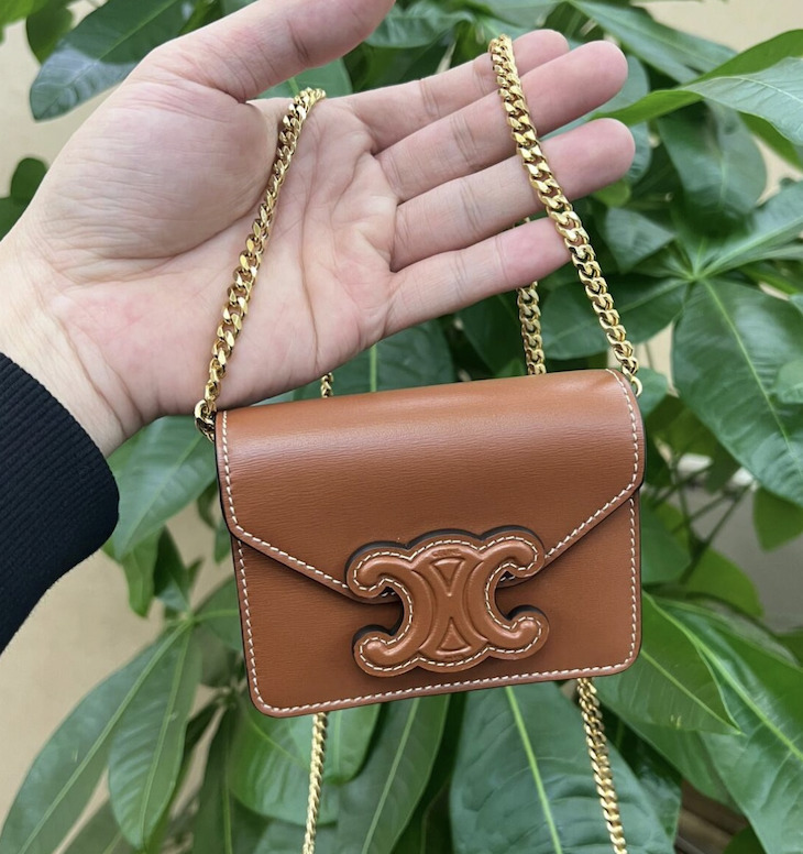 【VIPセール】CELINE（セリーヌ）トリオンフキュイルショルダー