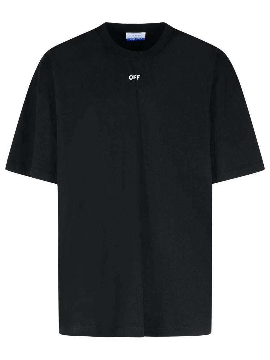 【関税＆送料込み】Off-White Black Cotton T-Shirt