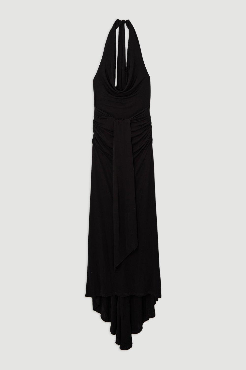 日本未入荷☆Karen Millen ドレープネックマキシドレス