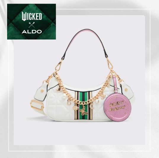 【Wicked x ALDO】ウィキッドコラボ ジップ ショルダーバッグ★