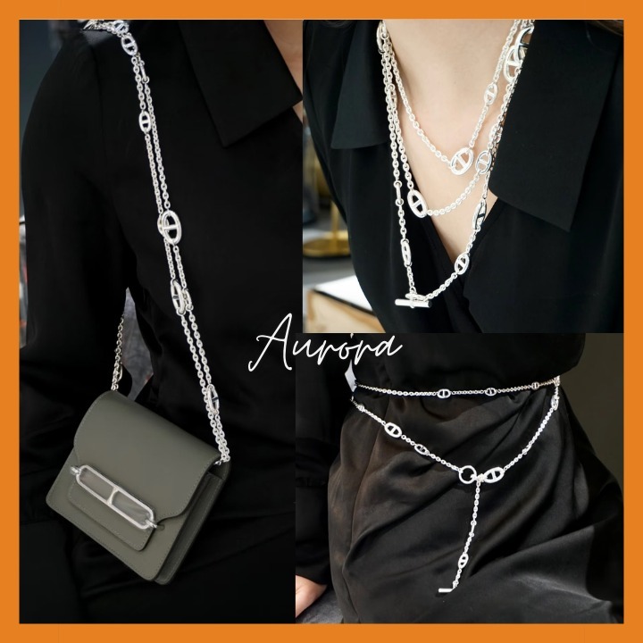 激レア入荷!! [HERMES]ファランドール ロングネックレス 160