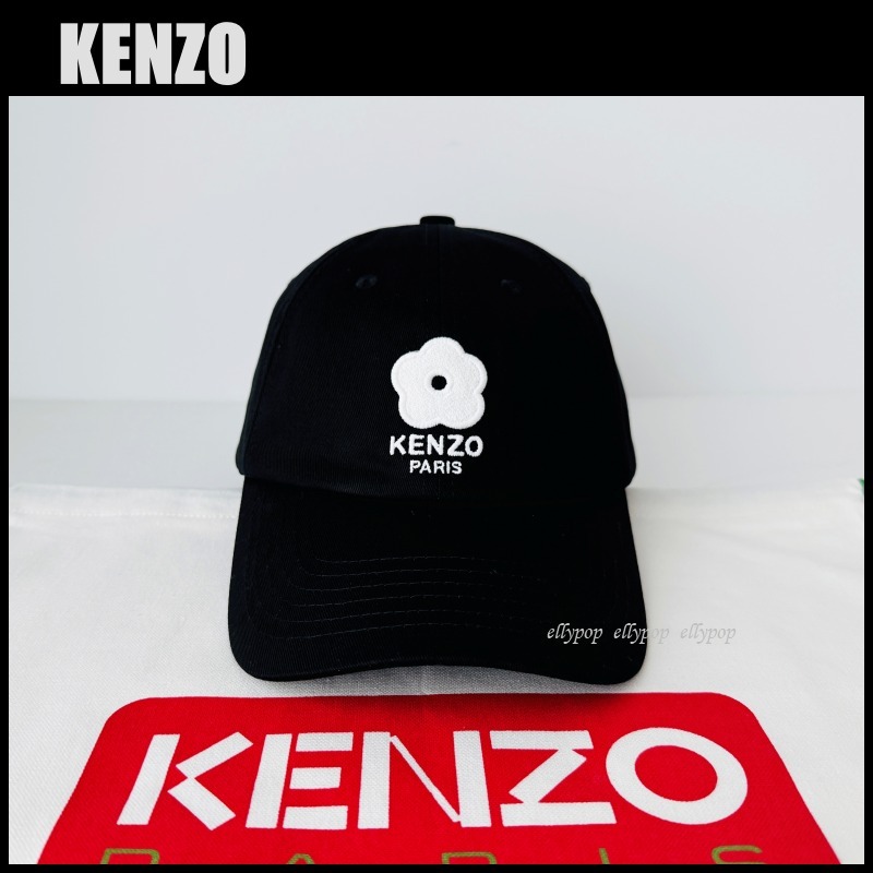 KENZO フラワー ロゴ キャップ ケンゾー 帽子