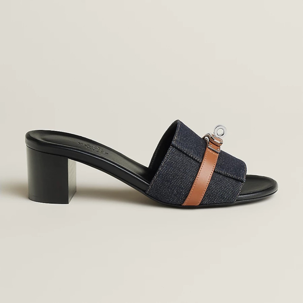 【女性らしくエレガント♪】HERMES サンダル 《ジジ》 50