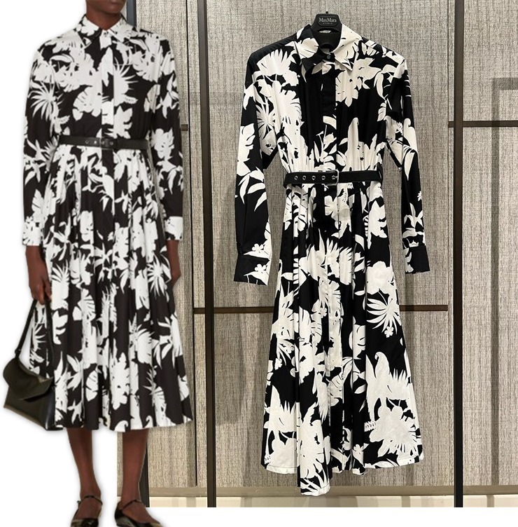 【★日本未入荷★】MAXMARASTUDIO ☆ シャツワンピース USSEL