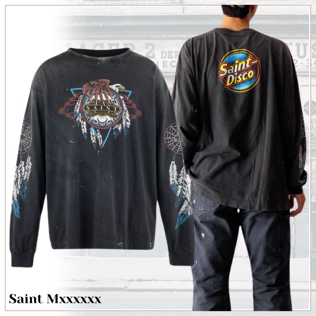 大人気♪【セントマイケル×テフロンディスコ】DISCO ML_LS TEE